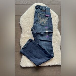 Wrangler Q-Baby Riding Jeans 11/12x32 NWT Bootcut Western